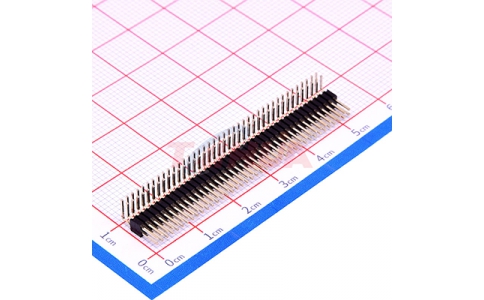 1.27mm雙排90度2×40P