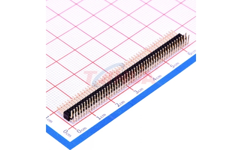 1.27mm雙排90度2×48P