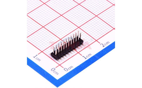 1.27mm雙排立貼2×11P