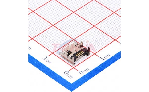 23-micro 5P 四腳插 H1.1 卷邊